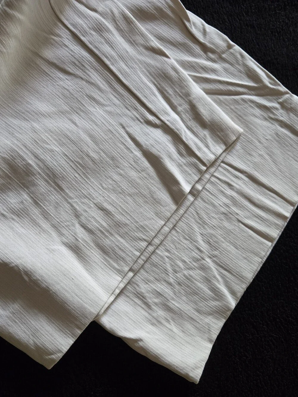 Tommy Bahama Pants Mens 38x28 Beige 80% Silk Blend Straight Leg Pleated Front